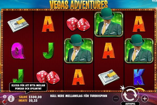 Spela Vegas Adventures with MrGreen nu!